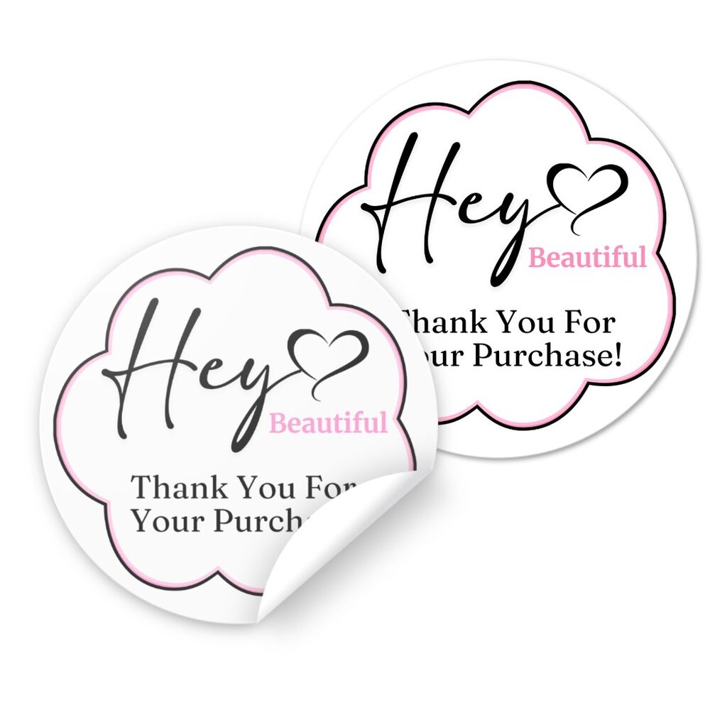 Thank You Stickers for Poshmark Orders - 2 inch